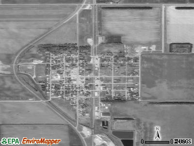 St. Thomas satellite photo by USGS