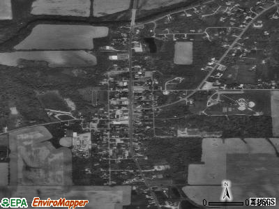Burlington satellite photo by USGS