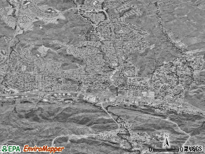 Agoura Hills satellite photo by USGS