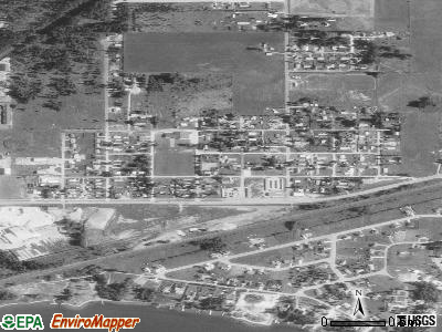 Riverbend satellite photo by USGS