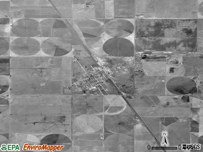 Hartley satellite photo by USGS