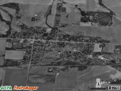Martinsville satellite photo by USGS