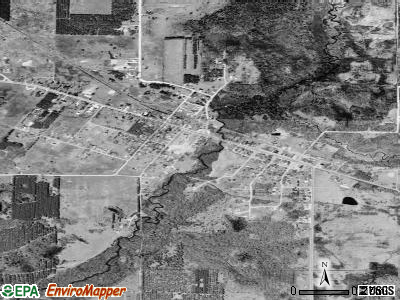 Mecosta satellite photo by USGS