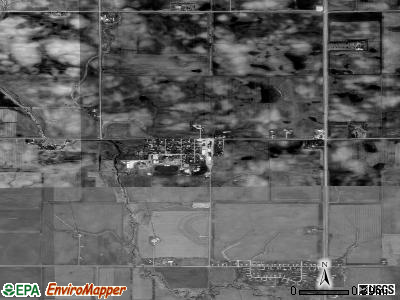 Alleman satellite photo by USGS