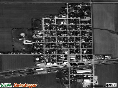 Hampton satellite photo by USGS