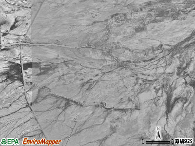 Santa Rosa satellite photo by USGS