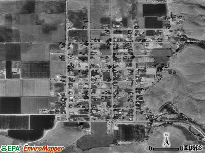 Glenwood satellite photo by USGS