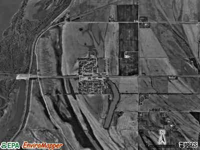 East Cape Girardeau satellite photo by USGS