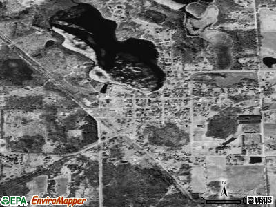 Otter Lake satellite photo by USGS