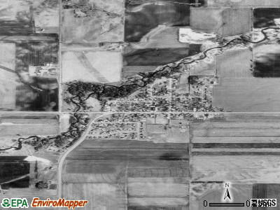 Vermillion satellite photo by USGS