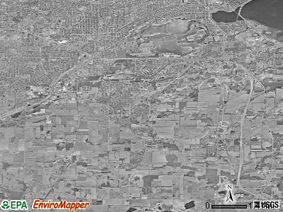 Fitchburg satellite photo by USGS