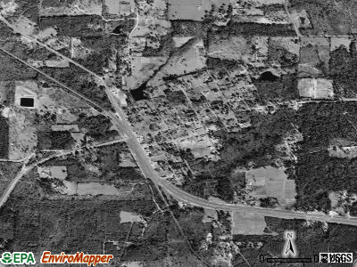 Hornbeck satellite photo by USGS