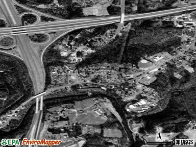 Brookford satellite photo by USGS
