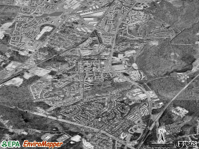 South Laurel satellite photo by USGS