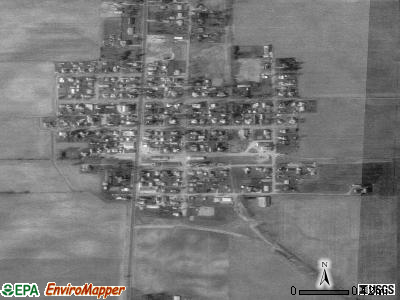 West Manchester satellite photo by USGS
