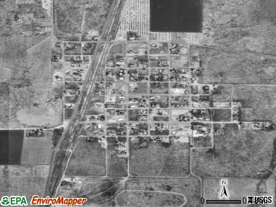 Lake Arthur satellite photo by USGS