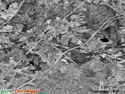 North Laurel satellite photo by USGS