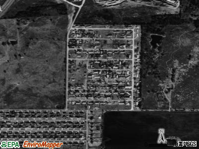 Marshall Creek satellite photo by USGS