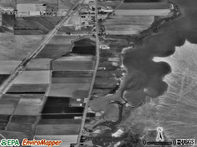 Sigurd satellite photo by USGS