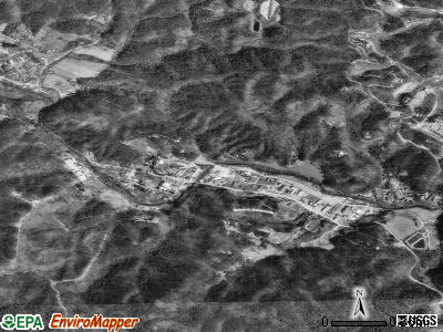 Helen satellite photo by USGS