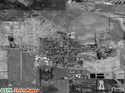 Dansville satellite photo by USGS