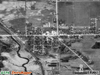 Forestville satellite photo by USGS
