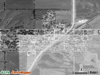 Lorimor satellite photo by USGS