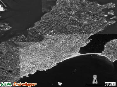Marblehead satellite photo by USGS