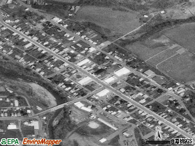 Orbisonia satellite photo by USGS