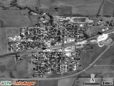 Linn satellite photo by USGS