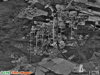 Mineral satellite photo by USGS