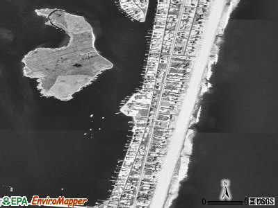 Mantoloking satellite photo by USGS