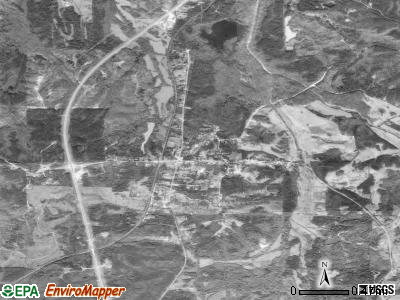 Abbeville satellite photo by USGS