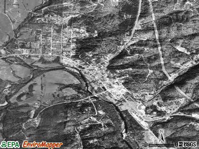 Norman satellite photo by USGS