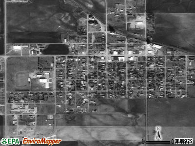 Wakita satellite photo by USGS