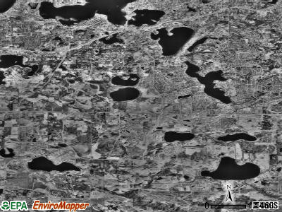 Chanhassen satellite photo by USGS