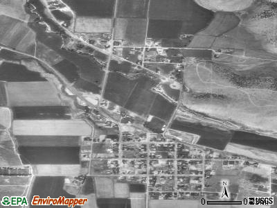 Mayfield satellite photo by USGS
