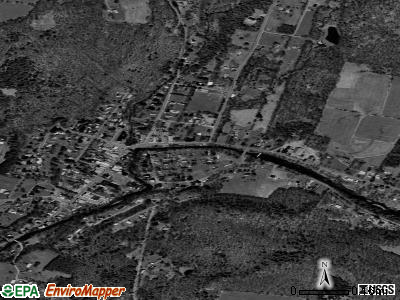 Jeffersonville satellite photo by USGS