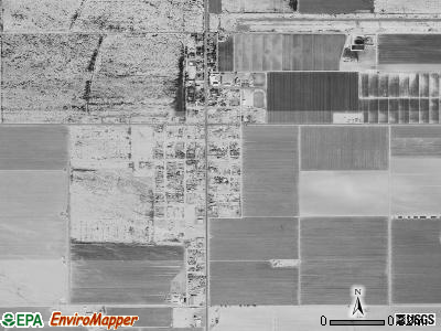 Dell City satellite photo by USGS