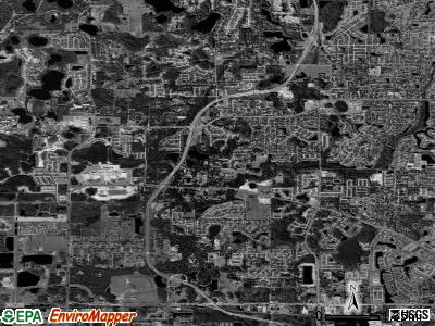 Lebanon satellite photo by USGS