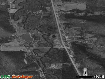 Limestone satellite photo by USGS