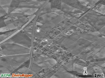 Calypso satellite photo by USGS