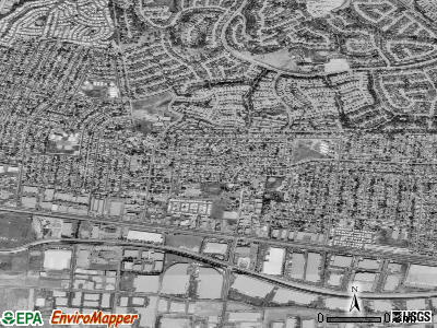 South San Jose Hills satellite photo by USGS