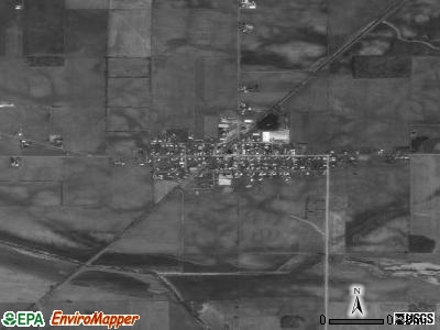 Wharton satellite photo by USGS