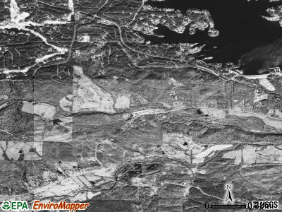Fort White satellite photo by USGS