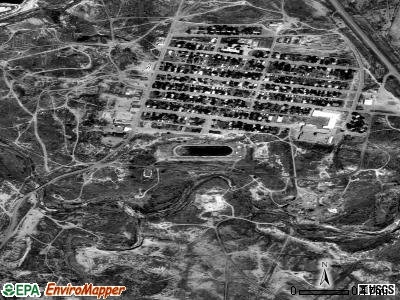 Midwest satellite photo by USGS