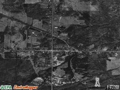 Perrysburg satellite photo by USGS