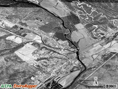 Goshen satellite photo by USGS