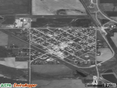 Bowbells satellite photo by USGS