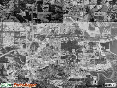 Ridgeland satellite photo by USGS